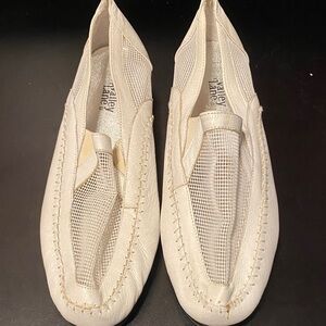 Valley Lane Mesh and leather vintage Loafers size 10 1/2 WW